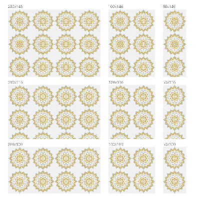 Film occultant fenêtre effet vitrail mandala floral