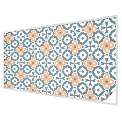 Vitrail autocollant pour fenêtre Fleurs en mosaïque