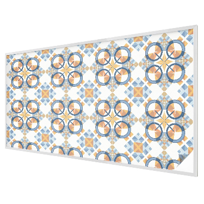 Vitrail autocollant pour fenêtre Motif géométrique