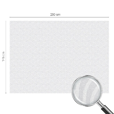 Film occultant fenêtre effet vitrail Vagues d'harmonie