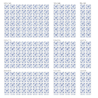 Vitrail autocollant pour fenêtre Fleurs délicates