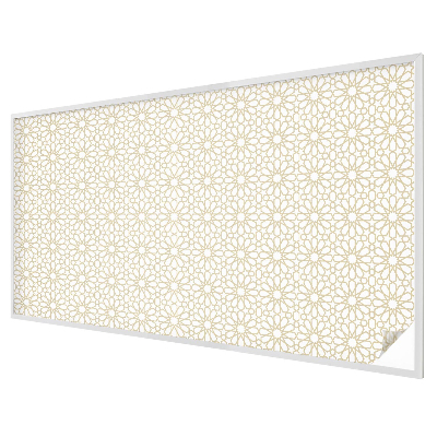 Film fenêtre décoratif occultant vitrail Motifs géométriques