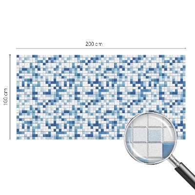 Film fenêtre décoratif occultant vitrail Jeu de tuiles