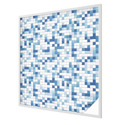 Film fenêtre décoratif occultant vitrail Jeu de tuiles