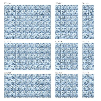 Film occultant fenêtre effet vitrail paysage tropical