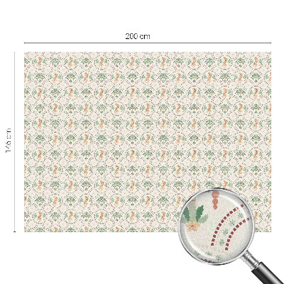 Film fenêtre décoratif occultant vitrail Palm Leopard