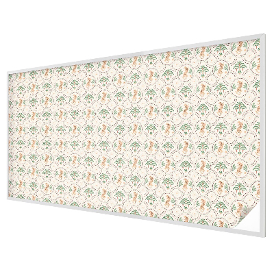 Film fenêtre décoratif occultant vitrail Palm Leopard