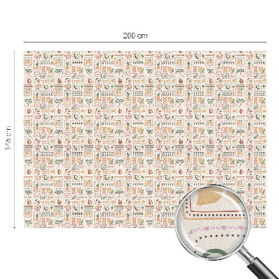 Autocollant pour vitrage Motifs folkloriques