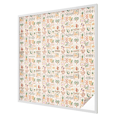 Autocollant pour vitrage Motifs folkloriques