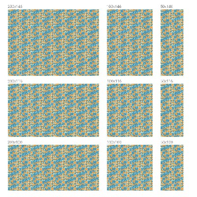 Film occultant fenêtre effet vitrail Agrumes au goût de poisson