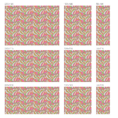 Film fenêtre décoratif occultant vitrail Zigzag coloré