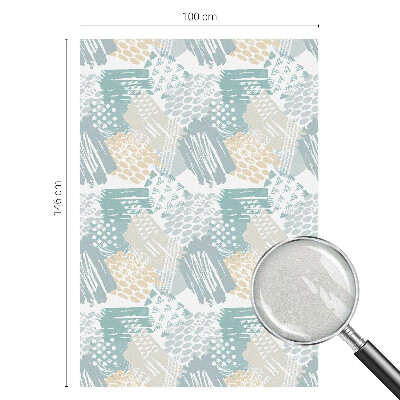 Film occultant pour fenêtre Mosaïque abstraite