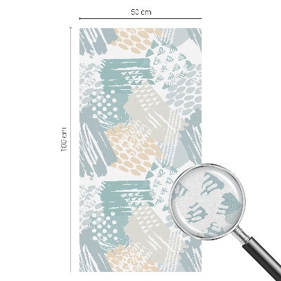 Film occultant pour fenêtre Mosaïque abstraite