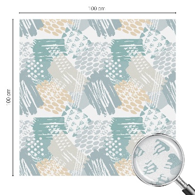 Film occultant pour fenêtre Mosaïque abstraite