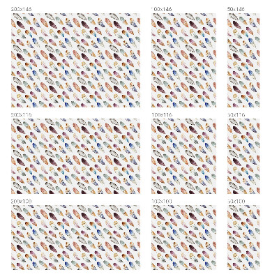 Film fenêtre décoratif occultant vitrail Plumes bohèmes