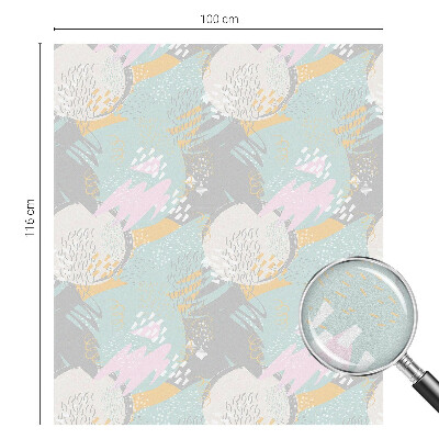 Film occultant pour fenêtre Harmonie abstraite