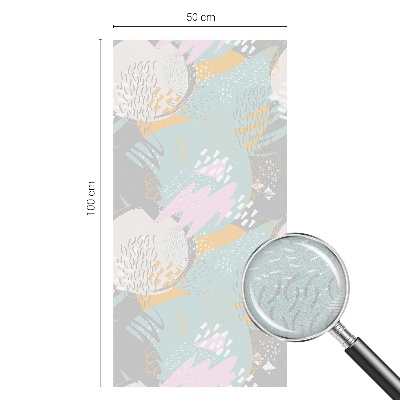 Film occultant pour fenêtre Harmonie abstraite