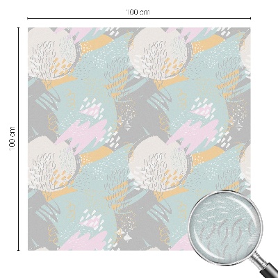 Film occultant pour fenêtre Harmonie abstraite