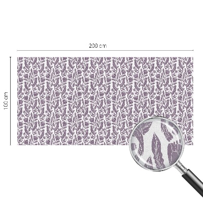 Film occultant fenêtre effet vitrail Motifs folkloriques