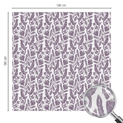 Film occultant fenêtre effet vitrail Motifs folkloriques