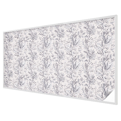 Autocollant pour vitrage Feuilles et papillons