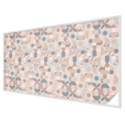 Vitrail autocollant pour fenêtre Mosaïque abstraite