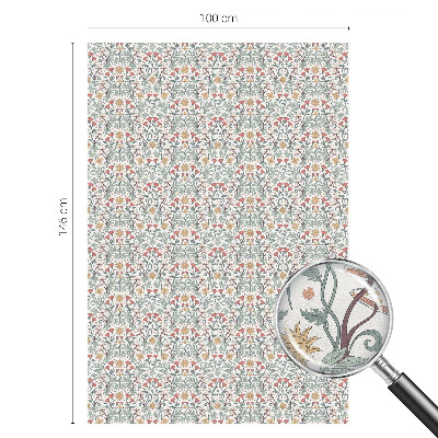 Film occultant pour fenêtre feuilles de renard