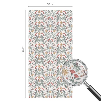 Film occultant pour fenêtre feuilles de renard