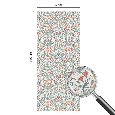 Film occultant pour fenêtre feuilles de renard