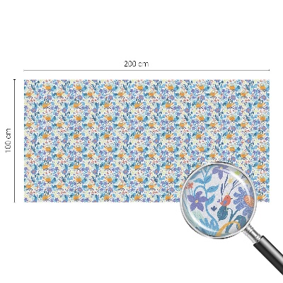 Autocollant pour vitrage Motif végétal