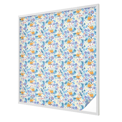 Autocollant pour vitrage Motif végétal