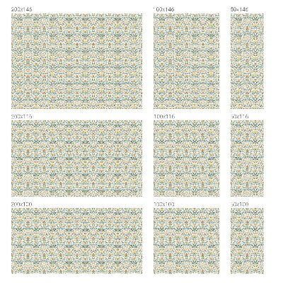 Autocollant pour vitrage symétrie florale