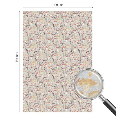 Film occultant pour fenêtre Motif forestier