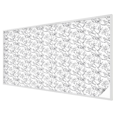 Film fenêtre décoratif occultant vitrail Oiseaux et fleurs