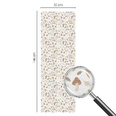 Vitrail autocollant pour fenêtre Motifs d'automne