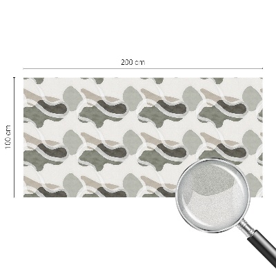 Film occultant fenêtre effet vitrail Motif organique