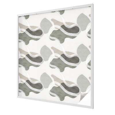 Film occultant fenêtre effet vitrail Motif organique