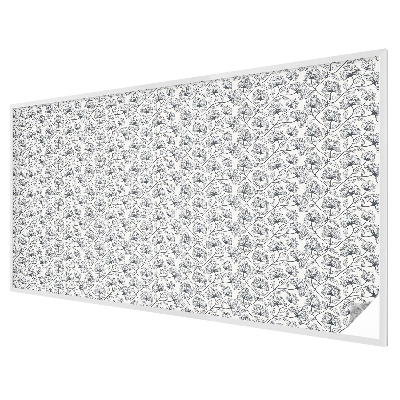 Vitrail autocollant pour fenêtre Motif botanique