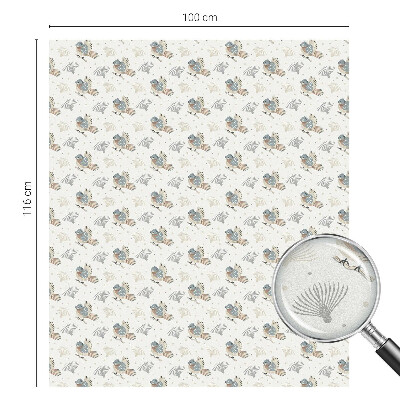 Film occultant pour fenêtre Motif d'oiseaux