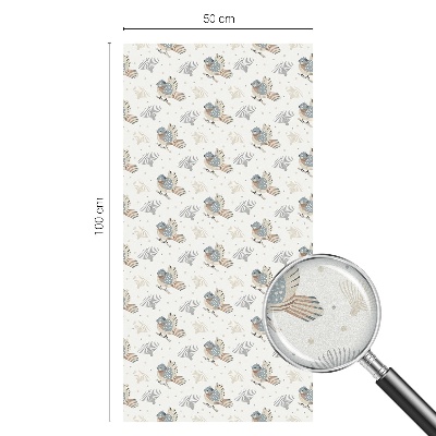Film occultant pour fenêtre Motif d'oiseaux