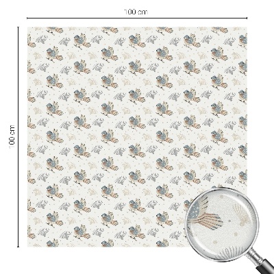 Film occultant pour fenêtre Motif d'oiseaux