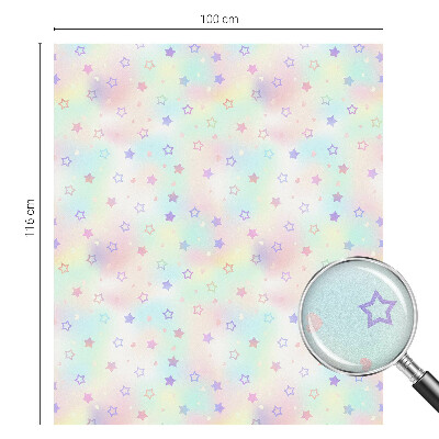 Autocollant pour vitrage Motifs arc-en-ciel