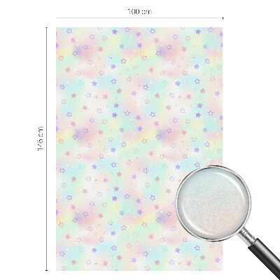 Autocollant pour vitrage Motifs arc-en-ciel