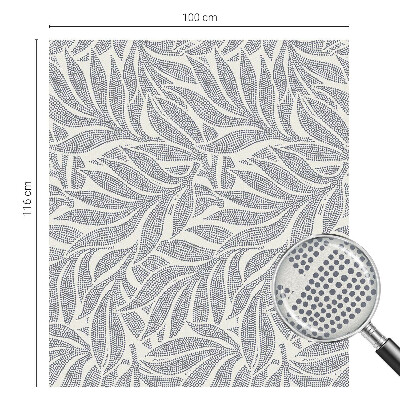 Film fenêtre décoratif occultant vitrail Chute des feuilles