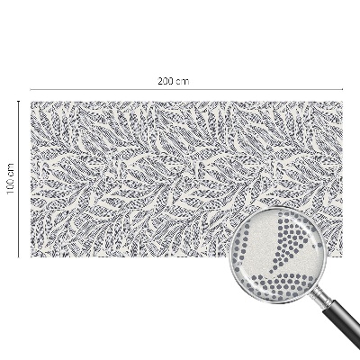 Film fenêtre décoratif occultant vitrail Chute des feuilles