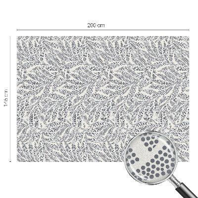 Film fenêtre décoratif occultant vitrail Chute des feuilles