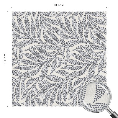 Film fenêtre décoratif occultant vitrail Chute des feuilles