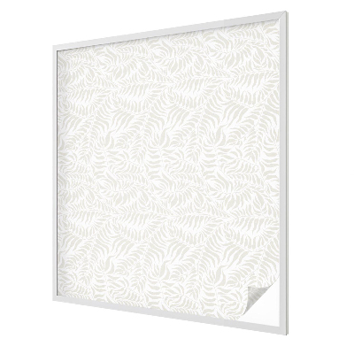 Vitrail autocollant pour fenêtre Élégance feuillue