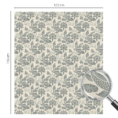 Film occultant fenêtre effet vitrail Motifs orientaux