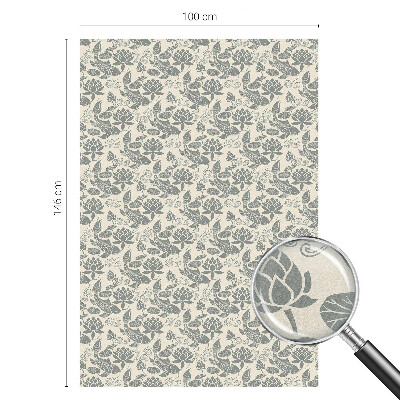 Film occultant fenêtre effet vitrail Motifs orientaux